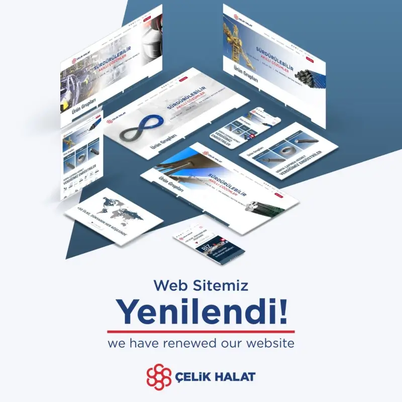 WEB SİTEMİZ YENİLENDİ!